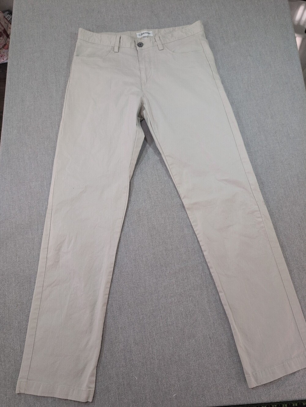 Calvin Klein Men’s Khaki Pants Beige 33x32